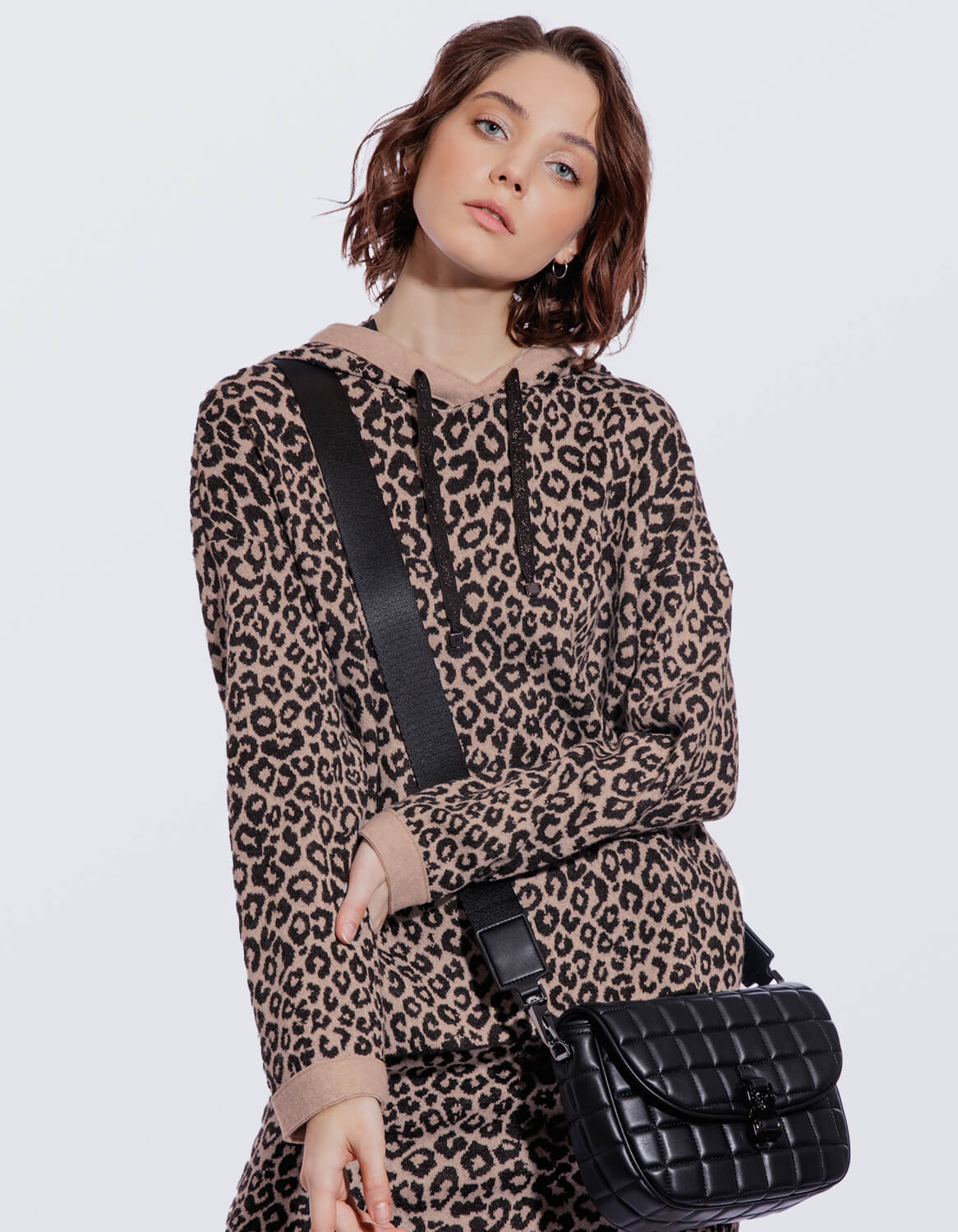 Animal Print Hoodie